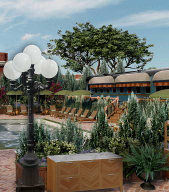 Dining 1 Hotel Chalet Outdoor Pool